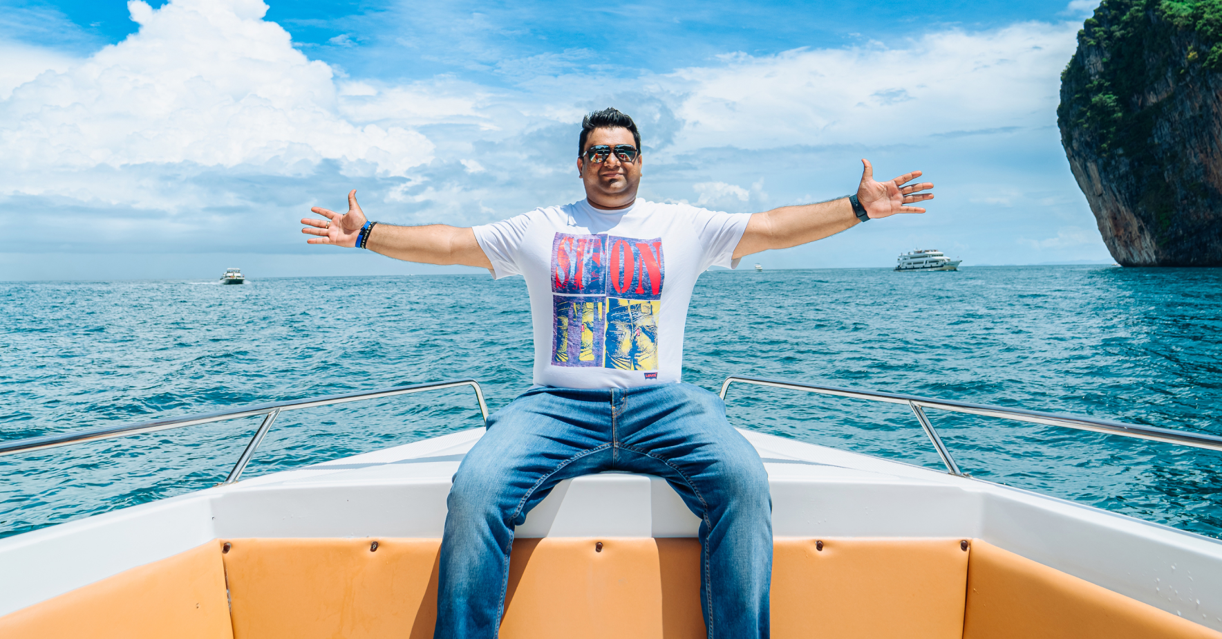Man on Boat